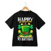 St. Patrick's Day Graphic Tee Unisex Lucky Leprechaun Hat Print T-Shirt