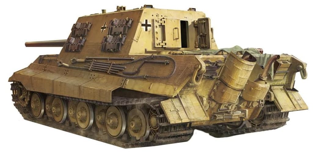 

Takom 1/35 Scale German Jagdtiger Sd.Kfz.186 Porsche Production Type Zimmerit Coated Plastic Model Kit (TKOB8012)