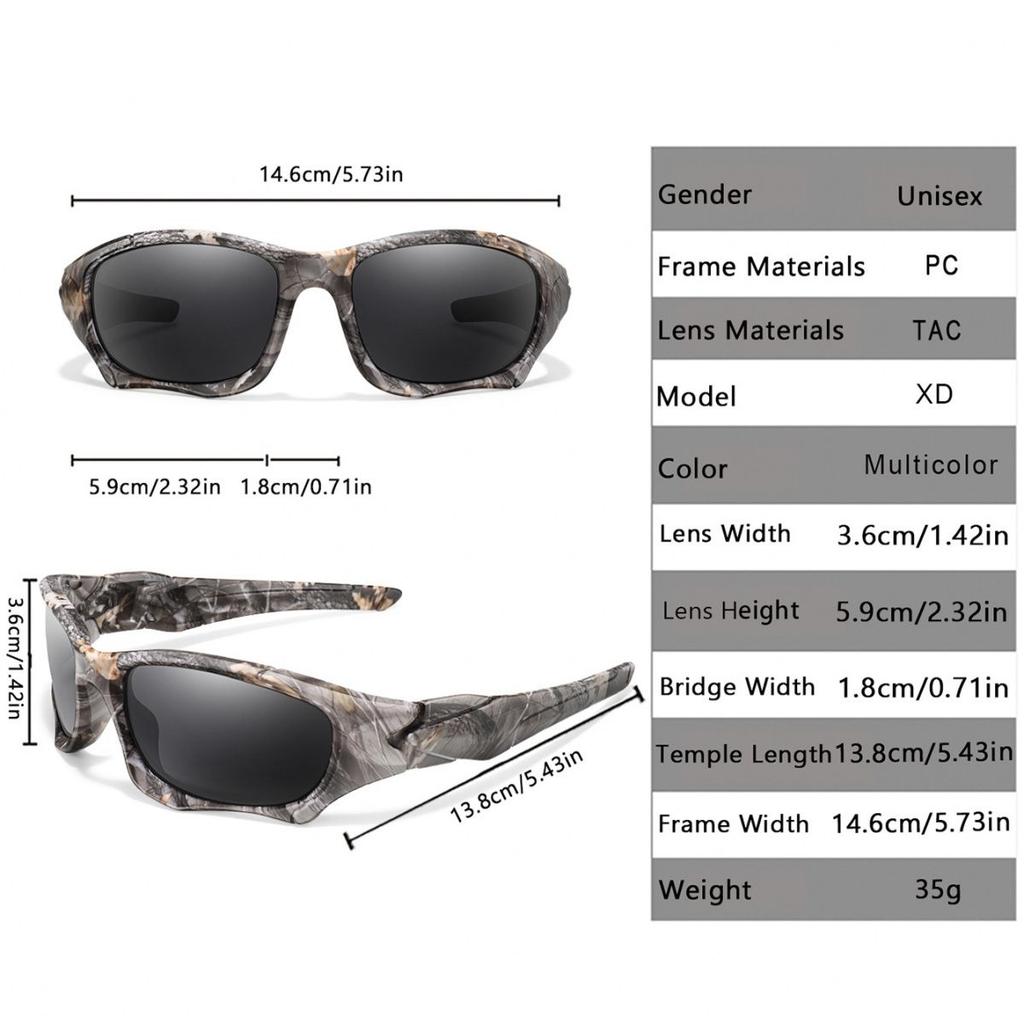 New Steampunk Future Tech Men Sunglasses Outdoor Sports Cycing Driving Sun Glasses Tactics Camouflage Eyeglass