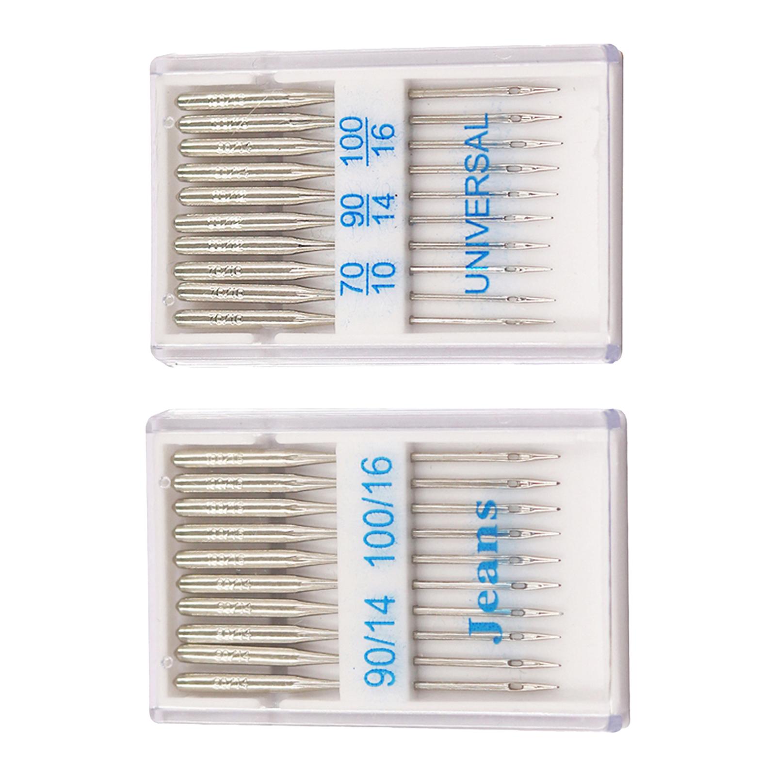 

20Pcs Sewing Machine Pins Universal Metal Standard Pins Replacement Part for Wide Range of Fabrics, Thick Cloth, Jeans, Chiffon серебряный