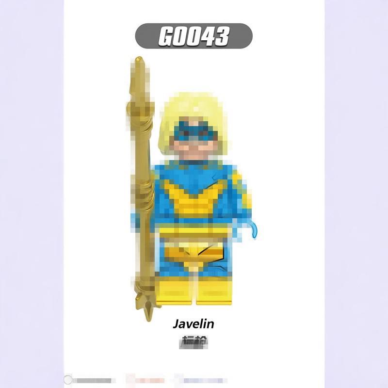 Exclusive G0106 Super English Series Children s Interlocking Building Blocks Minifigure Toy Bag
