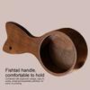 with Leather Lanyard Wooden Coffee Spoon Fishtail Design Kitchen Tablespoon Coffee Bean Scoop  Tea