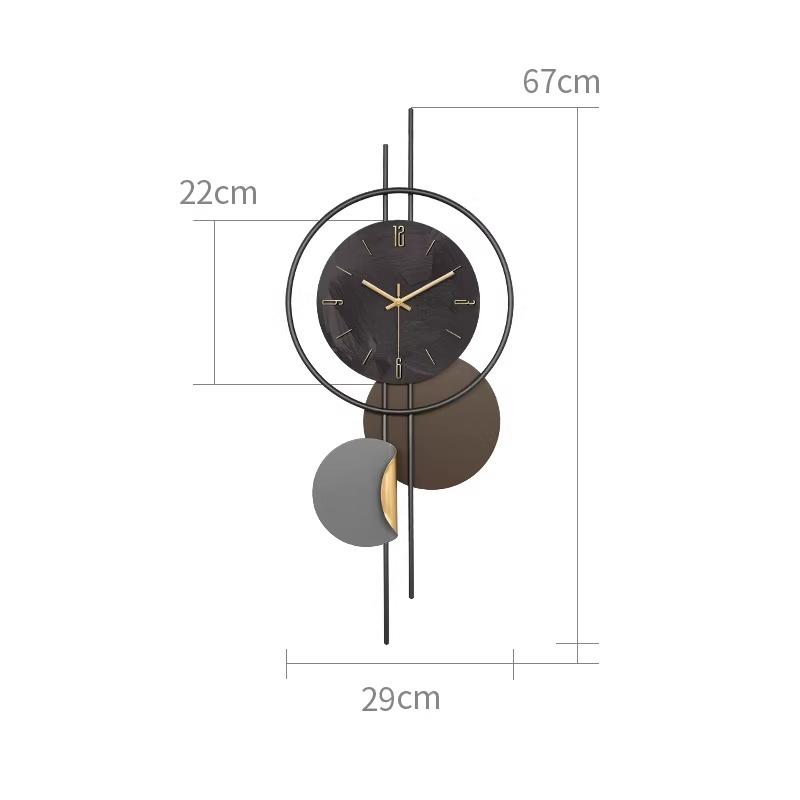 Living Room LED Wall Clock Modern Luxury Mute Number Clocks Interior Stylish Elegant Clock Nordic Large Wall Watch Room Decor