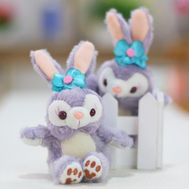Cartoon Purple Stellalou Plush Doll Anime Disney Pink Rabbit Doll Linabell Plush Toys For Girls Lovely Birthday Gift Toy