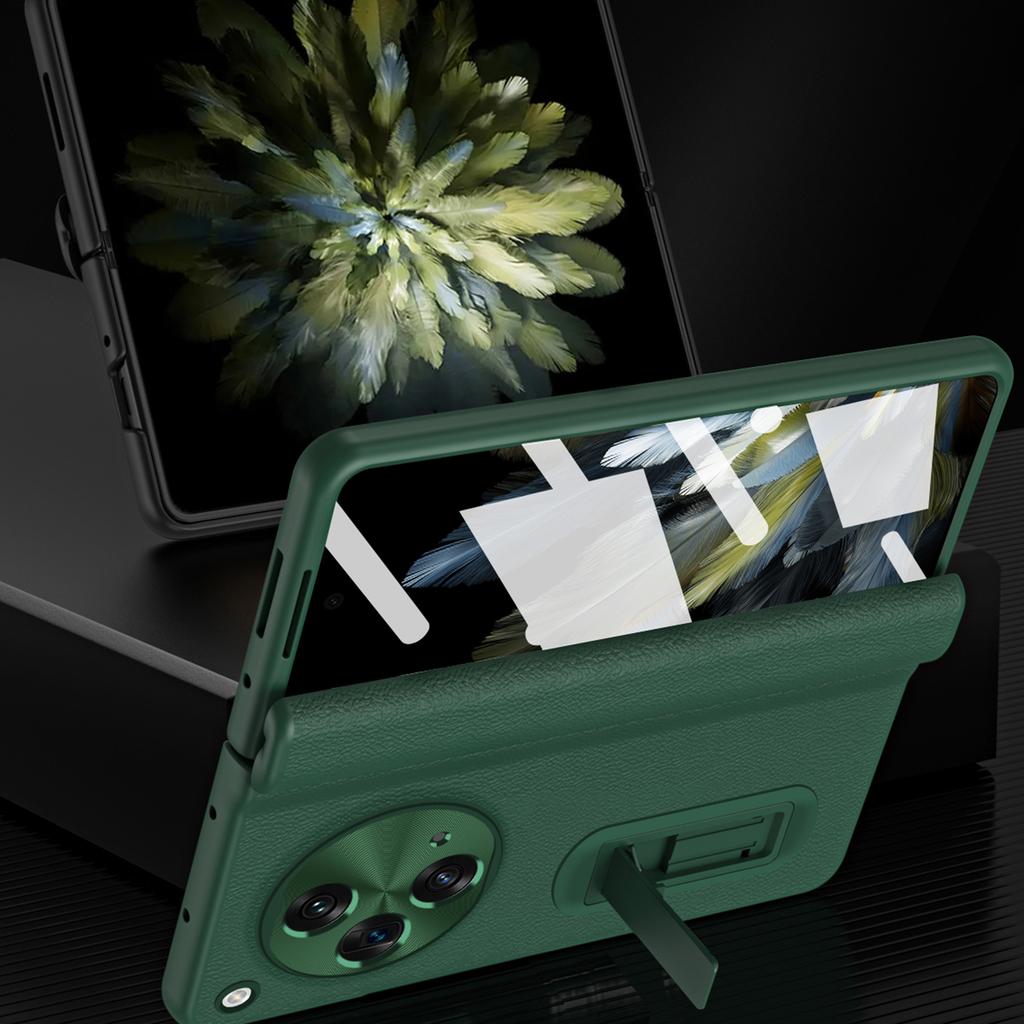 For OnePlus Open/Oppo Find N3 5G Case Kickstand Phone Cover Tempered Glass Film