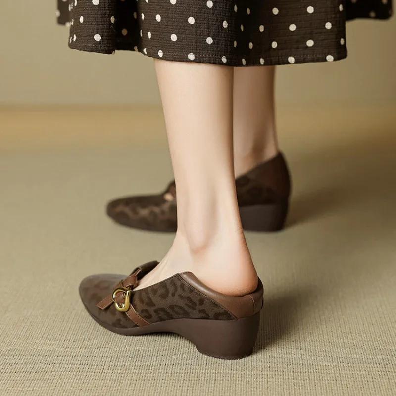 Pointed Toe with Medium Heels Shoes for Women Wedge Heel Woman Pumps Chic and Elegant Quick Delivery Y2k Point Discount Young