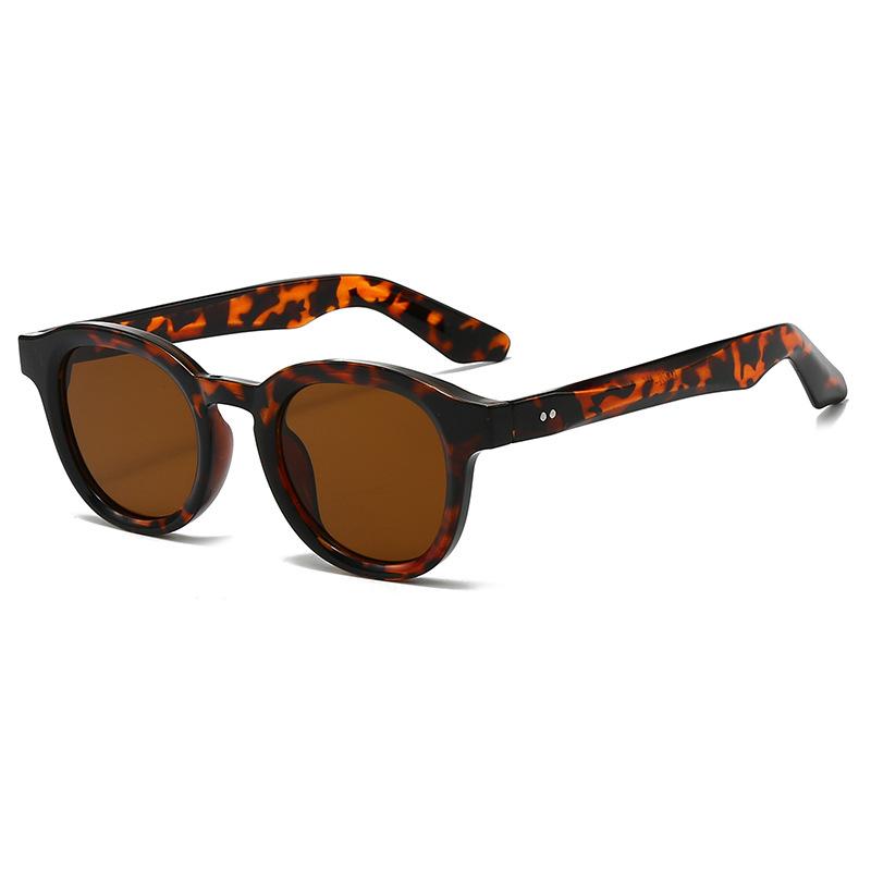 Modern New Fashion Round Shades Uv400 Classic Retro Sunglasses Men Women Wholesale High Quality Lentes