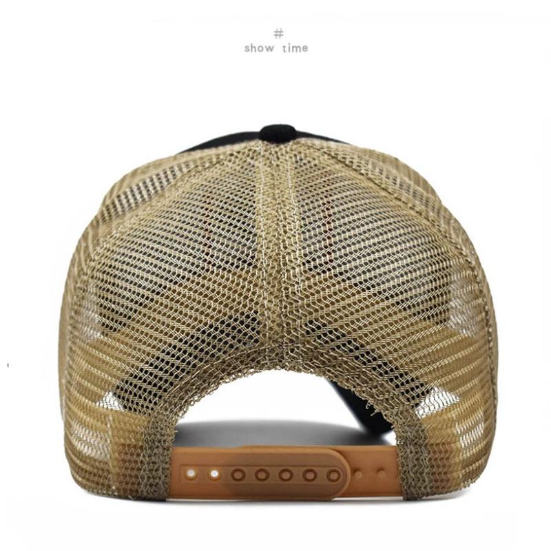 Spring New Models, Animal Embroidery, Net Hat, Baseball Hat, Men's and Women's Hats, Hip-hop Caps