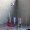 Acrylic Flower Vase, Elixir (Lime), Changes Color with Light and Angle, #58364