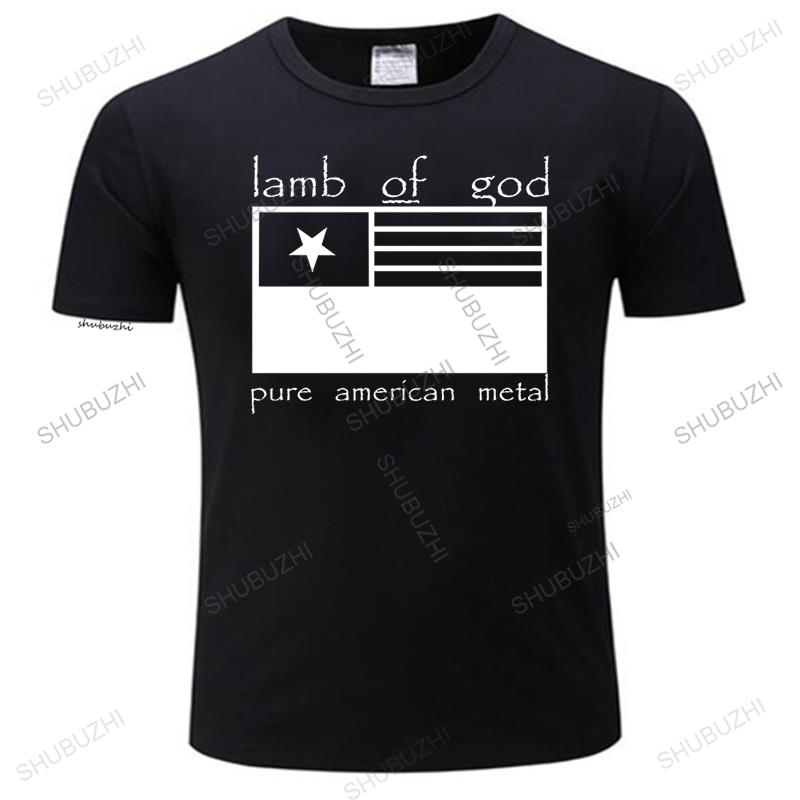 new arrived High Quality casual tshirt Brand Clothing Lamb of God summer teeshirt plus size loose style tops drop shipping