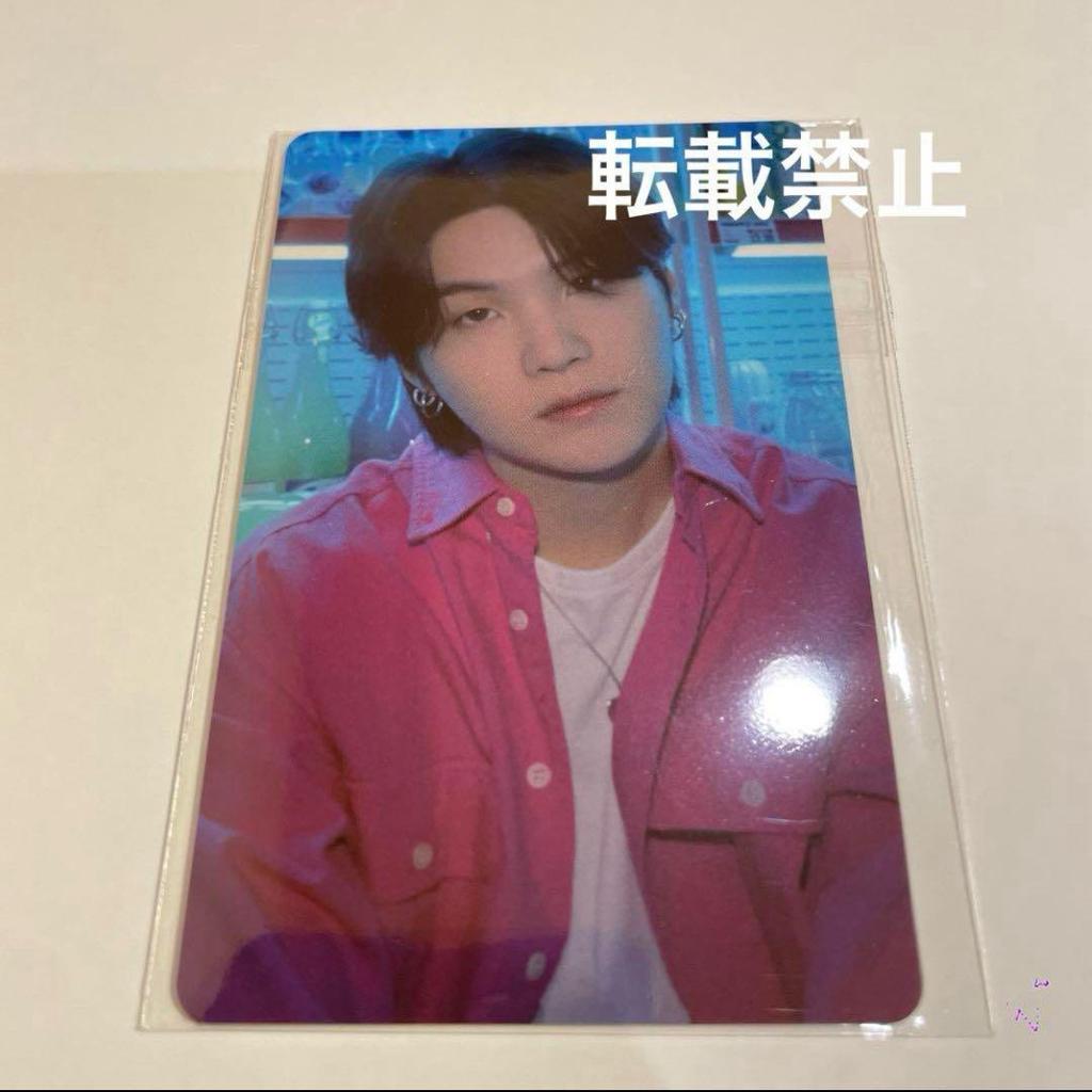 [USED] BTS PTD ON STAGE LIVE CD Random Bonus Trading Card Suga