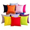 Cotton Candy Color Pillow Case Cover Colorful Cushion Cover Solid Color Pillowcases  Office