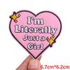Jeans Backpack Embroidered Patch Cartoon/Letter Slogan Embroidery Patches Iron On Patches For Clothing Thermoadhesive Patches