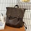 College Style Women Soft Pu Leather Backpacks Female Shoulder Bags Sac a Dos Casual Travel Ladies Bagpack Mochilas School Bags