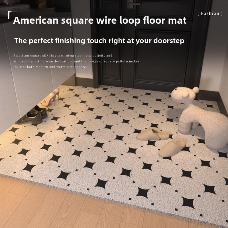 Pvc Entryway Door Mat With Antislip Durable Design For Home And Commercial Use