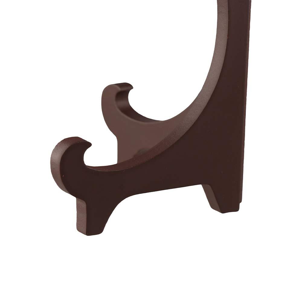 High Quality Wooden Adjustable Storage Bracket Decorative Foldable Easel Storage Rack Plate Rack Display Stand