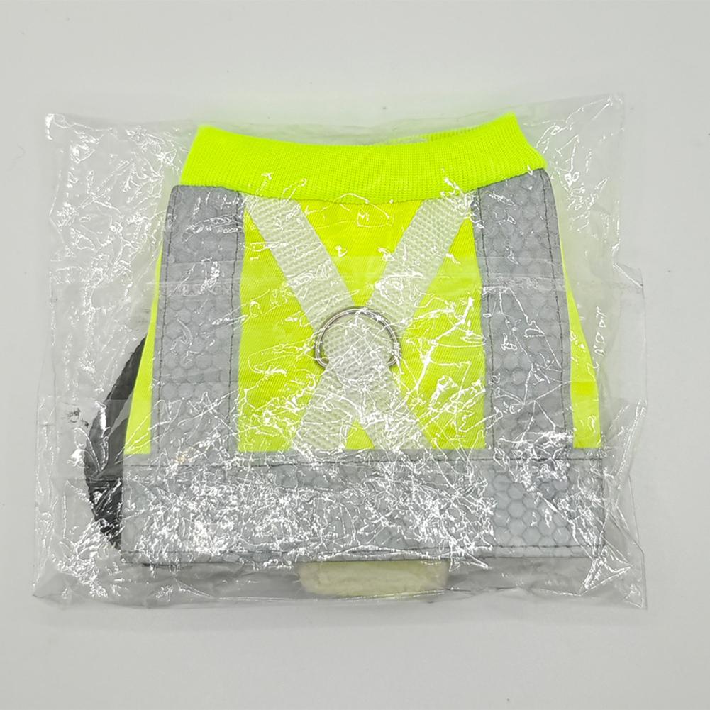 Vogelgeschirr und Leine, verstellbare Papageien-Fluggeschirrweste mit reflektierenden Streifen, wasserdichter Papageienanzug für Nymphensittiche, Wellensittiche