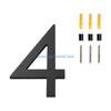 Y5GD Universal Acrylic Floating House Numbers Modern Numbers Address Sign Door Label For Apartments And Offices