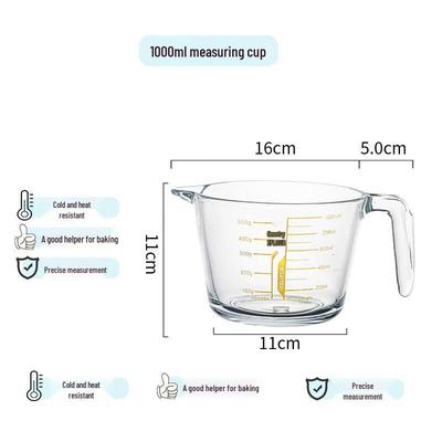 Tasse à mesurer en verre ZISIZ