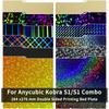 Til Anycubic Kobra S1 Plade Pei Ark 264x276mm Tekstureret Kobra S1 Combo Byggeplade Dobbeltsidet Peo Pet Pey Kobra S1C Seng