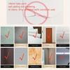 2pcs Punch-free Telescopic Rod Bracket, Adhesive Shower Curtain Rod Holder, No Drilling Shower Rod Tension Holder, Traceless Strong Sticky Hook
