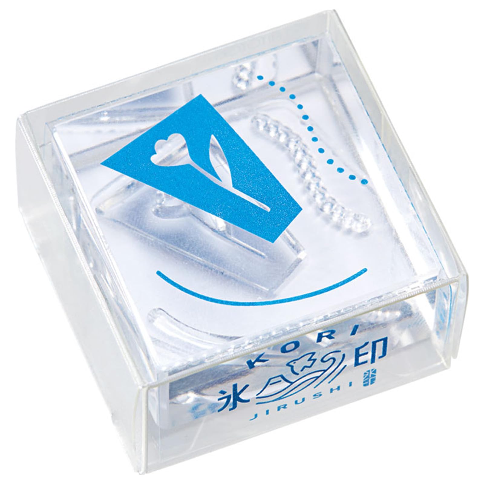 King Jim Transparent Stamp Large Size Fragment  Ice Stamp  CLS33-005