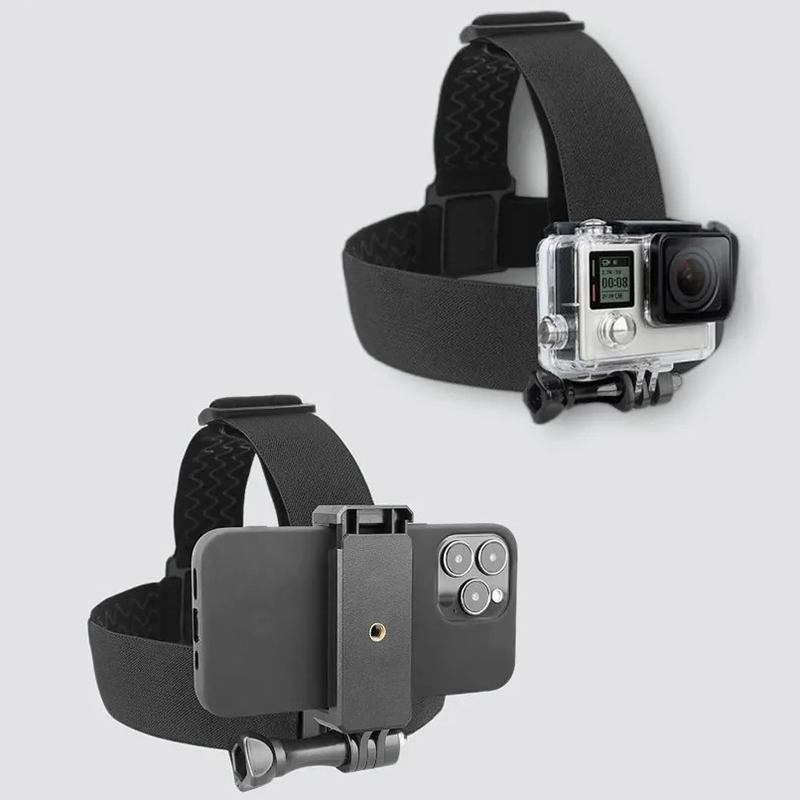 Kopfmontierter Handyhalter First-Person Video Live Stirnband Körperhalterung Für Handy Smartphones Action-Kamera
