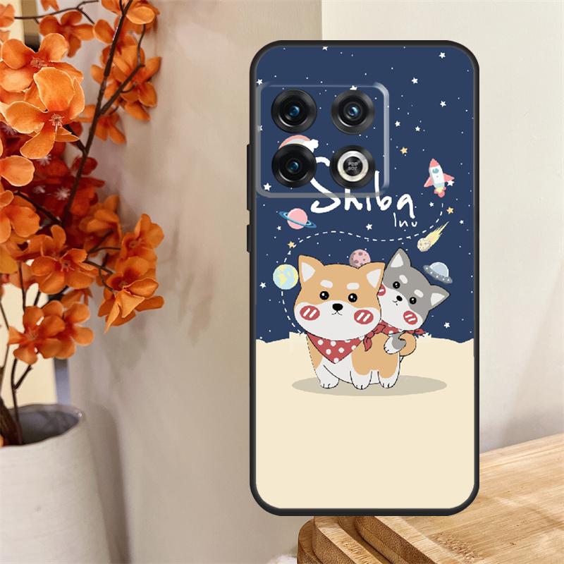 Cute Shiba Inu Funda For OnePlus 13 13R 12 12R 11 10 Pro 8T 10T OnePlus Nord 4 CE 2 3 Lite N30 N20 N10 Case