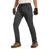 Gopuune Men's Quick-Drying Lightweight Hiking Pants with Water-Repellent Finish and Breathable Belt for Spring, Autumn, and Summer Use (Gray, Size M)