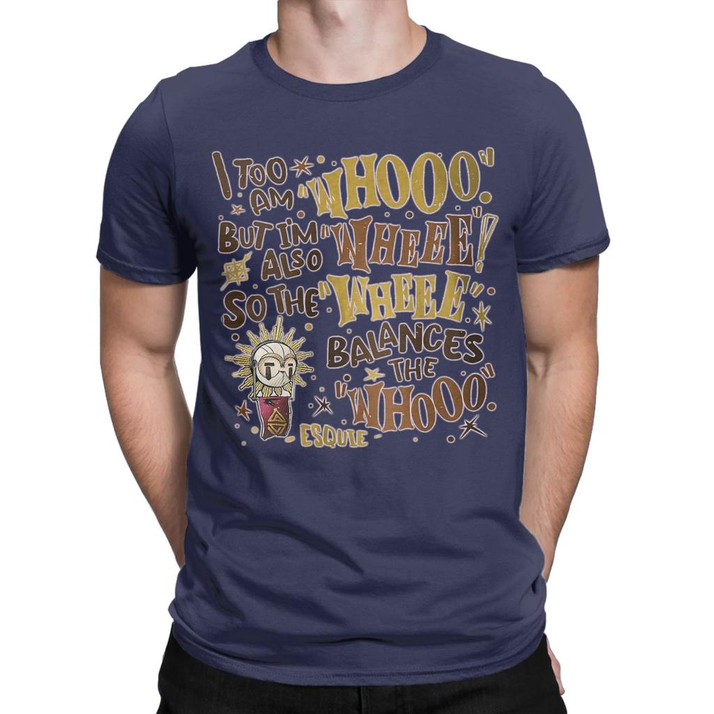 Mens Esquie Clair Obscur Expedition 33 Whooo Wheee Game TShirt Y2K Fashion ShortSleeve Crew Neck Printed TShirt Soft Cotton