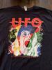 UFO Band T-shirt Strangers In The Night Vtg Concert Zwart Katoen PA4308 Unisex T-shirt
