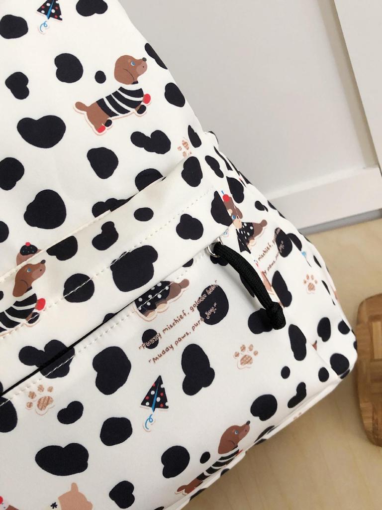 Japanese-Style Large-Capacity Backpack for Women - Cute, Versatile, Fresh Design for Junior High School Students and Travel