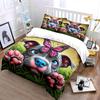 Dog Butterfly Decor Three-Piece Soft Comfortable Duvet Cover Bedding Set Included 1*Duvet Cover & 2*Pillowcases, Gift