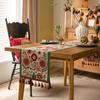 American Retro Ethnic Jacquard Table Runner with Tassels - Polyester