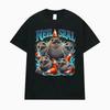 Neil The Seal Become Ungovernable Funny Elephant Seal Meme Tee Shirt Unisex Unisex Fashion Kawaii Cute 100 Cotton Oversized Tshirt