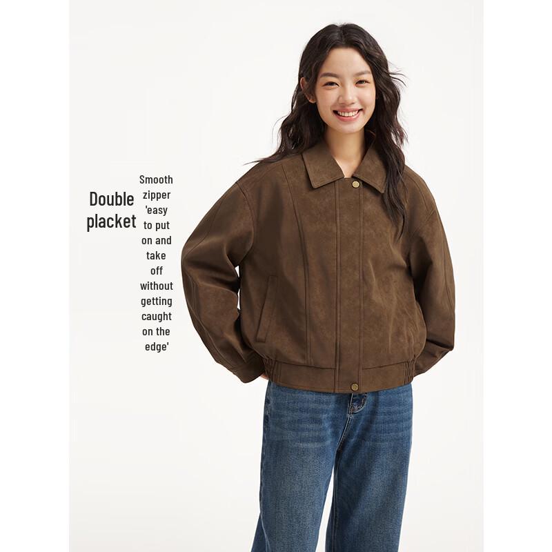 Hotwind Women's Spring 2026 Matte PU Jacket