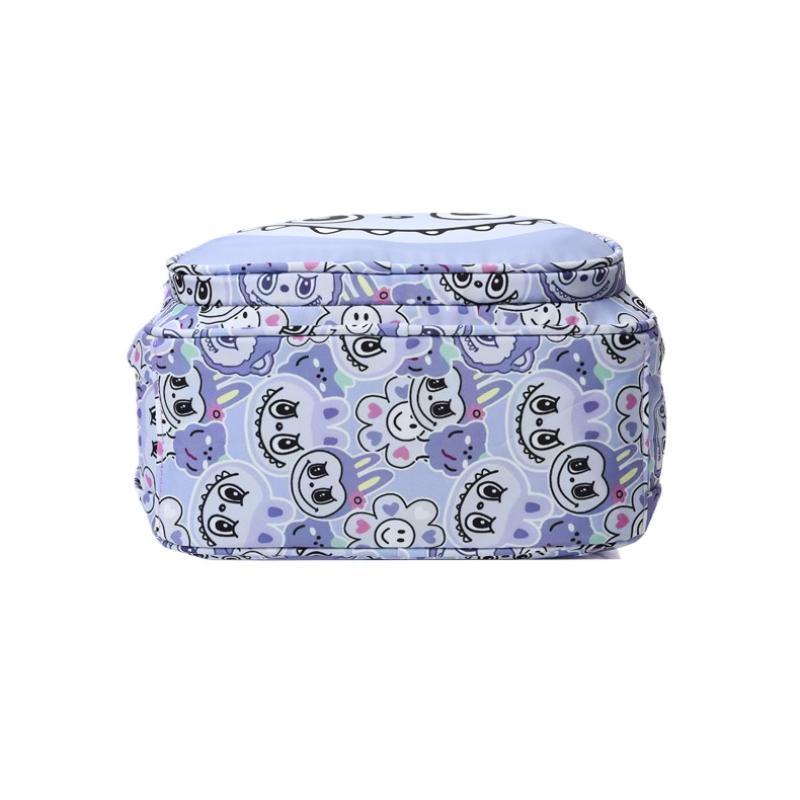 Modă Labobo Rucsac Școlar Drăguț Desen Animat Mat cu Bule Ușor Rucsac pentru Copii Imprimeu la Mod Grădiniță Copil 3-6 Ani Genți de Umăr Duble