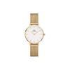 European and American Watches [Graduation Season/Writable Greeting Cards] PETITE Series Watch Quartz Movement White Dial DW00100350