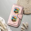 Slow and Sunny Turtle Pattern Wallet Forever Women's Fashion Long Purse 