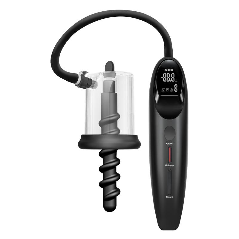 Men's Electric Prostate Massager with Suction Silicone Butt Plug