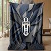 Juventus FC Theme blanket Soft Flannel Blanket Plush Throw Blanket Cozy Sofa Bed Blanket for Home Decor