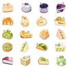 90 Cartoon Dessert Stickers: Cute Afternoon Tea Sweet Treats for Phone Cases, Journaling, and Suitcases.