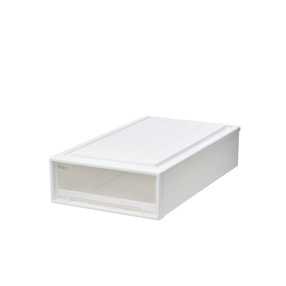 Tenma Fits Case Storage Box for Closets, 44cm (W) x 74cm (D) x 23cm (H), Durable, Made in Japan,