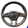Чехол на руль для Mazda CX-3 CX3 CX-5 CX5 2017 2018 Mazda 6 CX-9 Настроить Сделай сам Оплетка руля Кожа из микрофибры