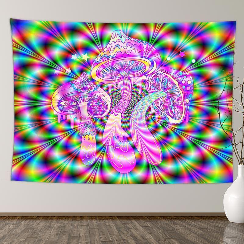 Tapestry Mushrooms 75x100