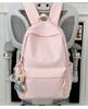 Zaino, zaino di grande capacità per ragazze, studenti delle scuole medie, ragazze, zaino semplice e versatile in stile giapponese per scuole superiori e università