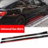 Universal Car Side Skirt 8 Pcs 2.2m Winglet Splitters Lip Side Spoiler For Edge Fiesta Focus Fusion Mustang mach-e Taurus