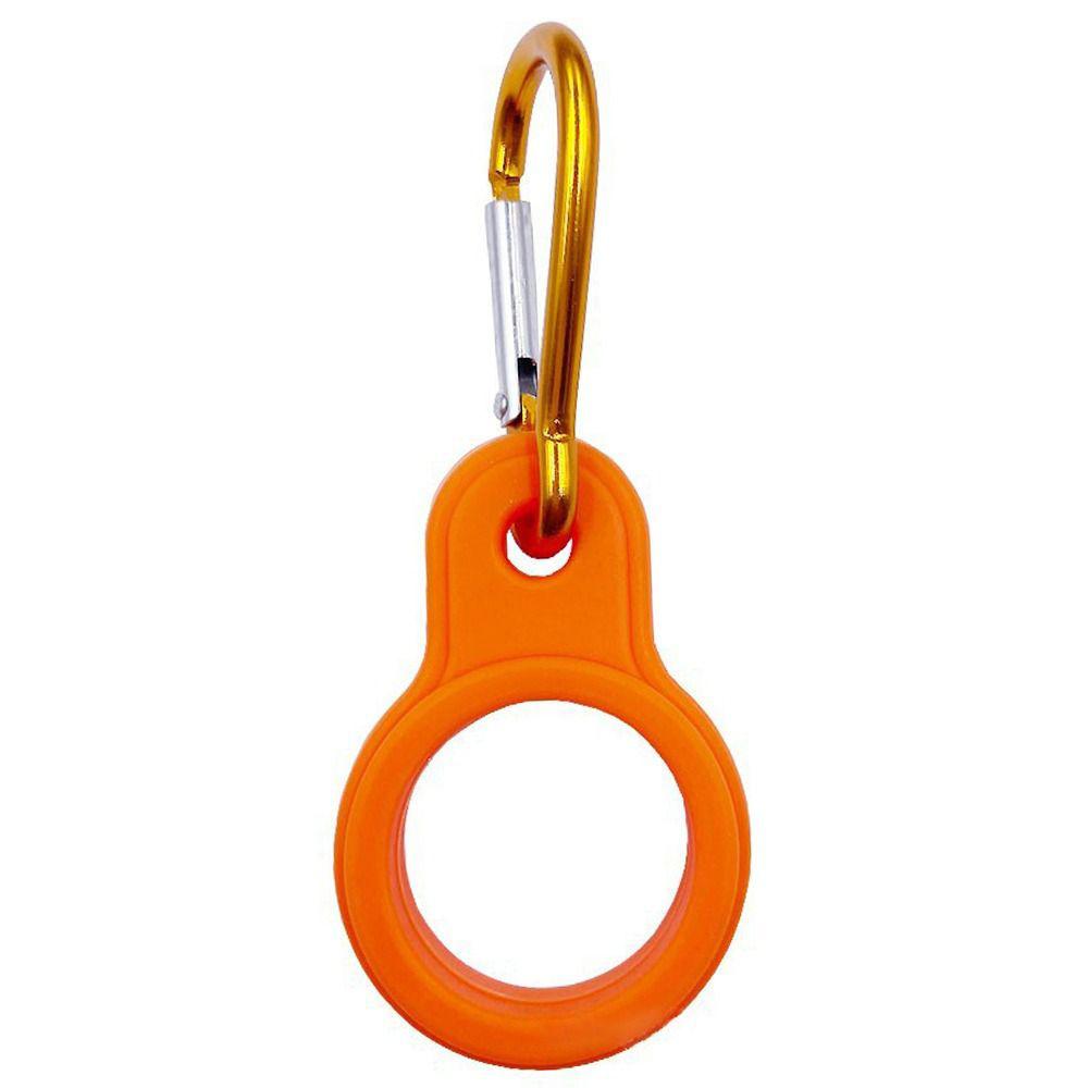 New Arrival Sports Outdoor Kettle Buckle Carabiner Water Bottle Holder Camping Hiking Aluminum Rubber Buckle Hook High Quality