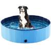PVC Thickened Foldable Pet Pool: Portable Outdoor Dog Bath Tub