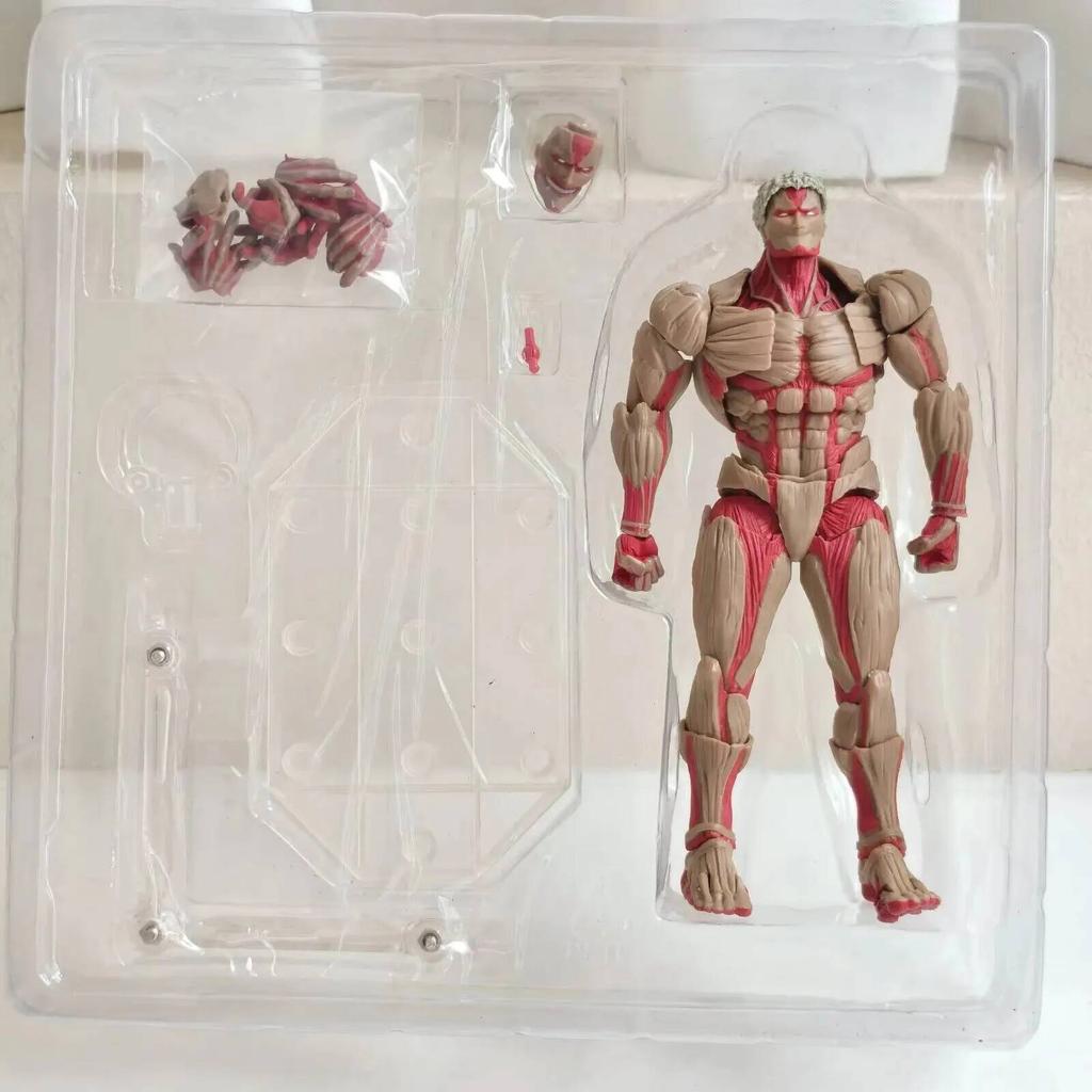 Attack On Titan Figure Revoltech Female Titan Action Figures Amazing Yamaguchi Anime Action Figures Model Collection Toy